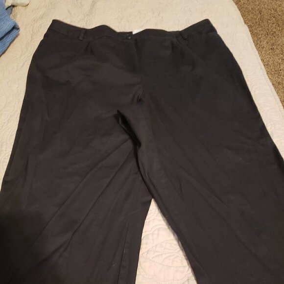Kim Rogers Black Capris - Picture 1 of 4